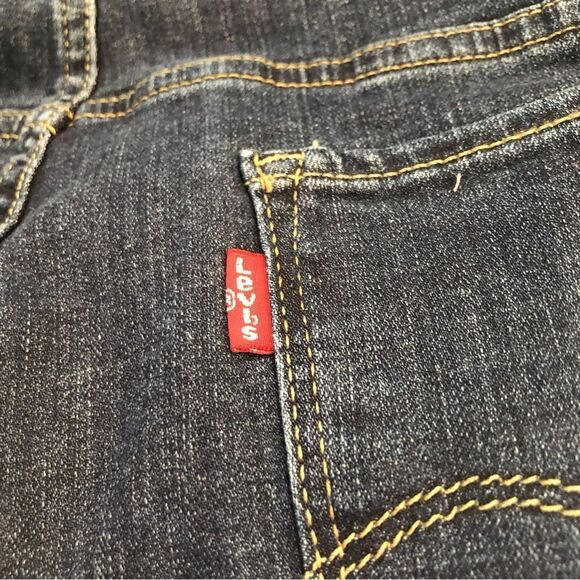 LEVIS - 🌺HP X 10 🌺 NWT -L Sz 24W Plus Size 721 Hi-Rise Skinny Distressed Jeans - Picture 14 of 16